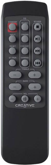 Creative Stage 2.1 PC-Lautsprecher Bluetooth®, Kabelgebunden, Digital 160 W Schwarz