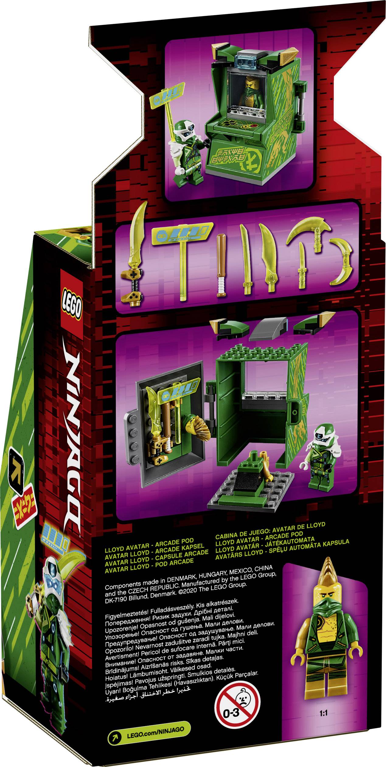 71716 LEGO® NINJAGO Avatar Lloyd - Arcade Kapsel