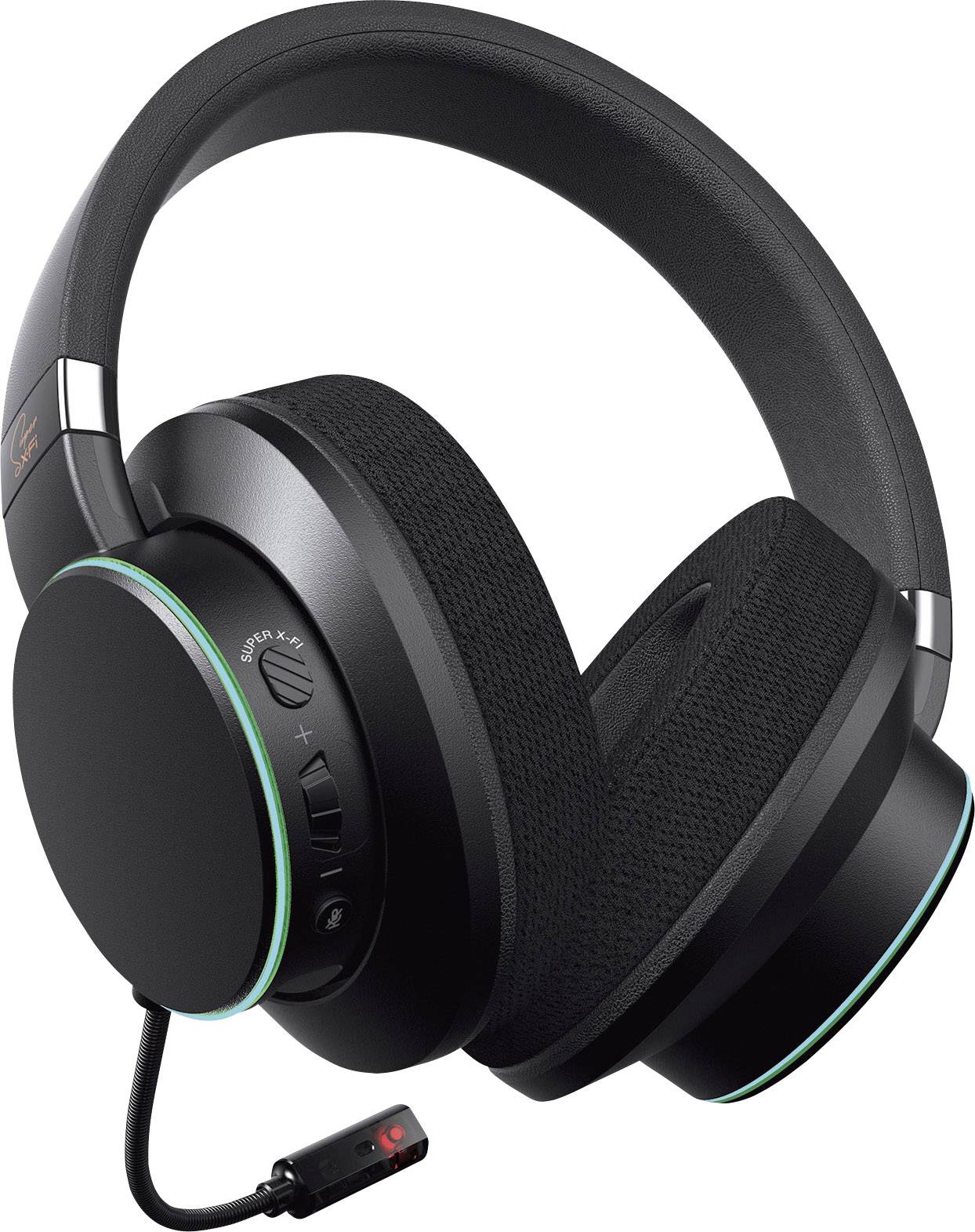 Creative SXFI Air C PC-Headset USB schnurgebunden Over Ear Schwarz