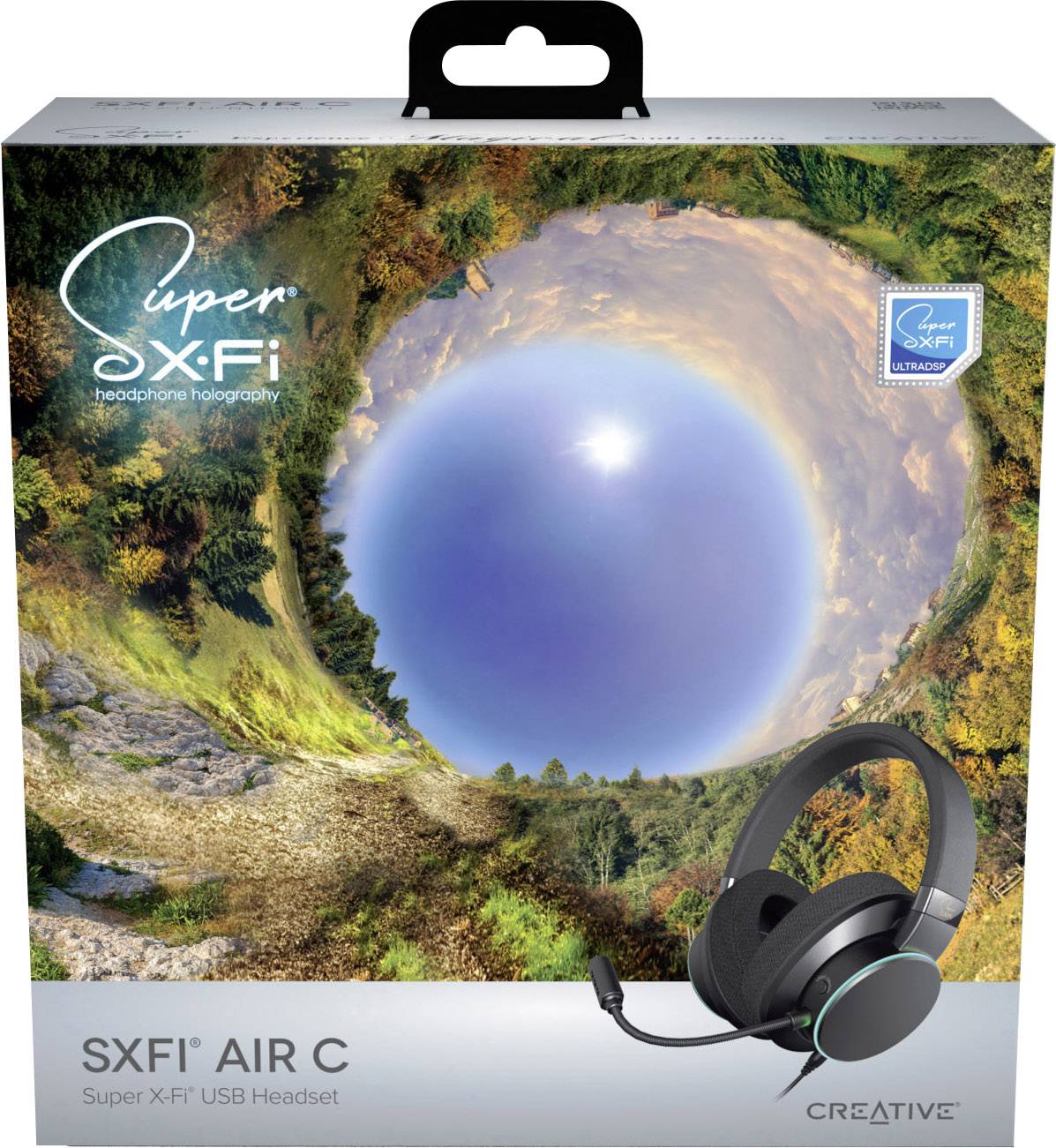 Creative SXFI Air C PC-Headset USB schnurgebunden Over Ear Schwarz