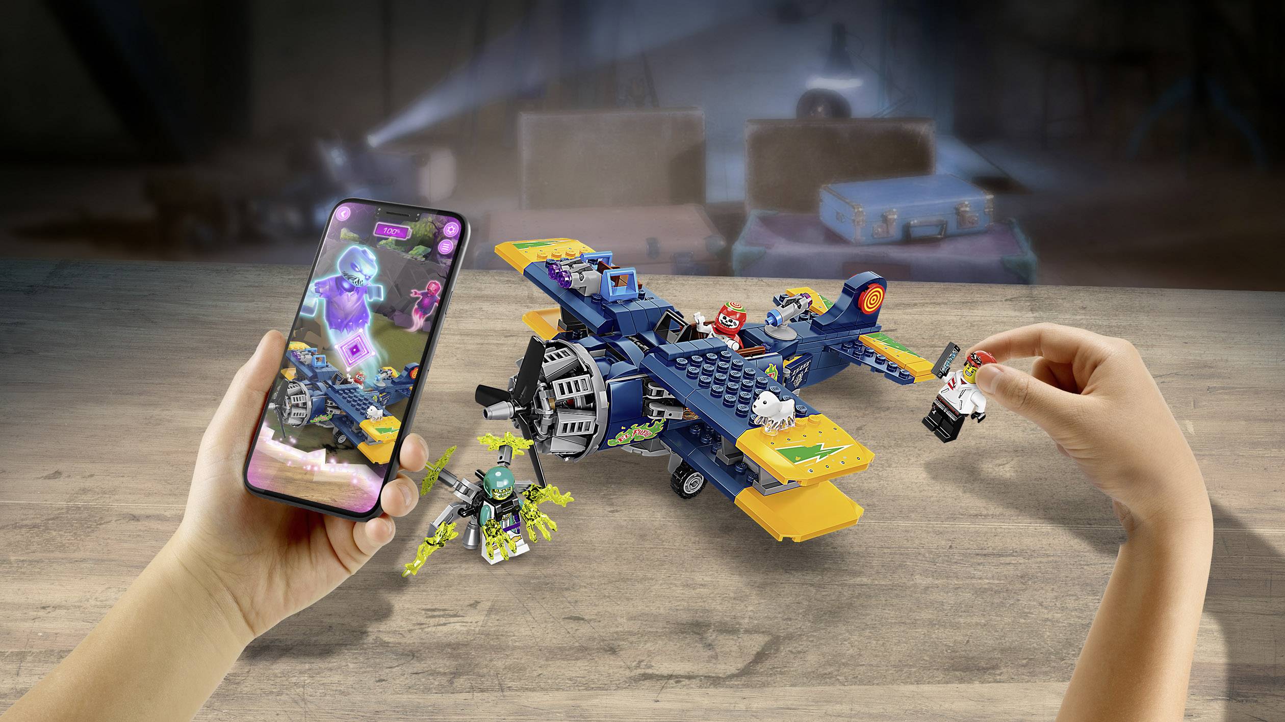 70429 LEGO® HIDDEN SIDE™ El Fuegos Stunt-Flugzeug