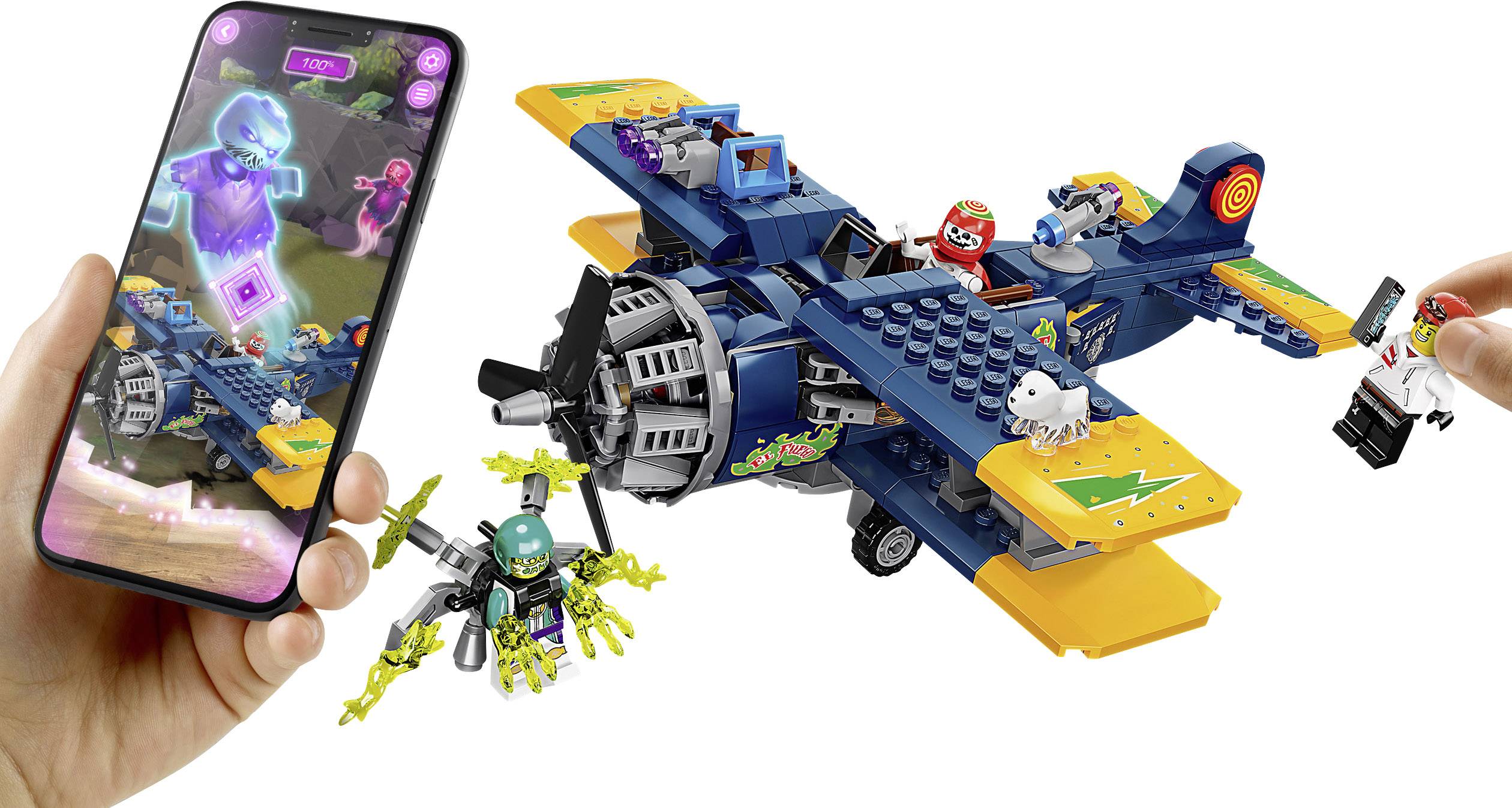 70429 LEGO® HIDDEN SIDE™ El Fuegos Stunt-Flugzeug
