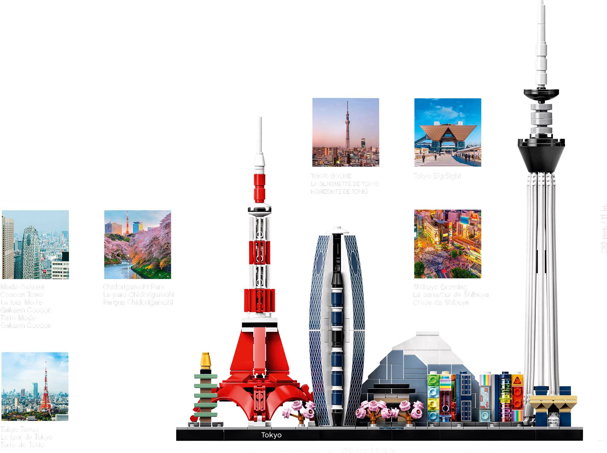 21051 LEGO® ARCHITECTURE Skyline Tokio