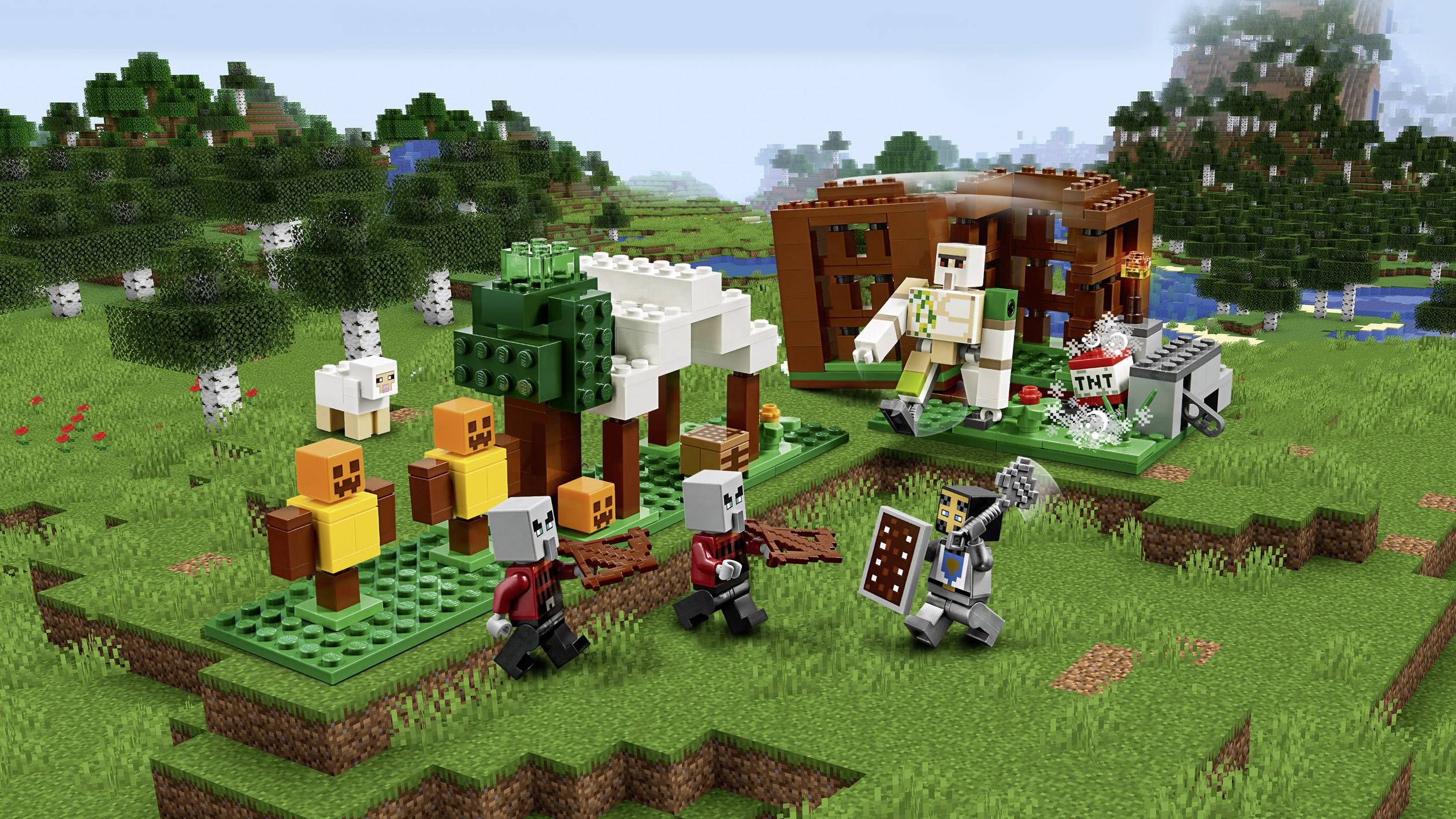 21159 LEGO® MINECRAFT Der Plünderer-Außenposten