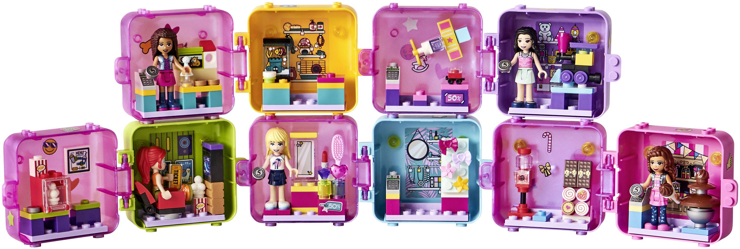 41406 LEGO® FRIENDS Stephanies magischer Würfel – Schönheitssalon