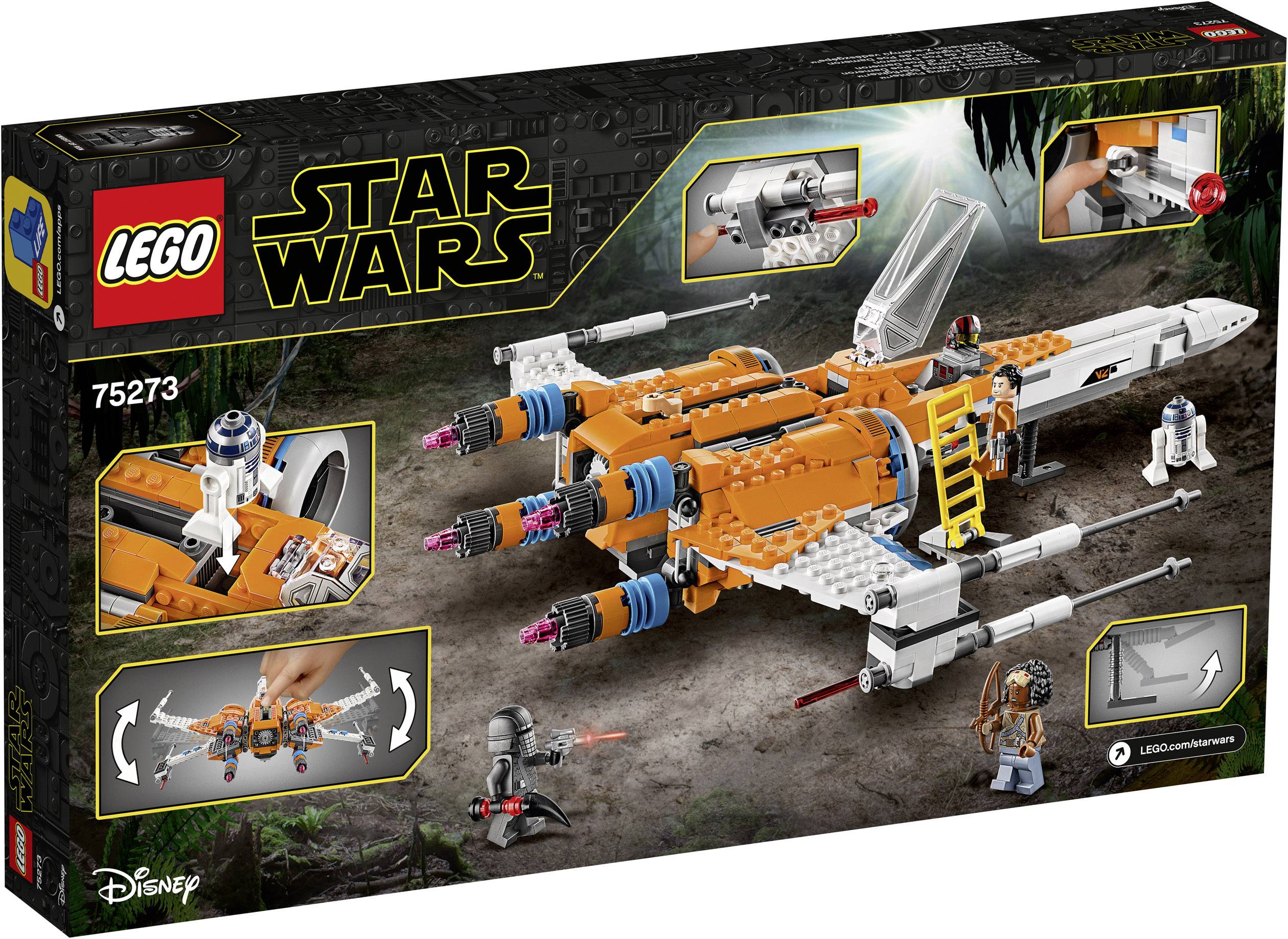 75273 LEGO® STAR WARS™ Poe Damerons X-Wing Starfighter™