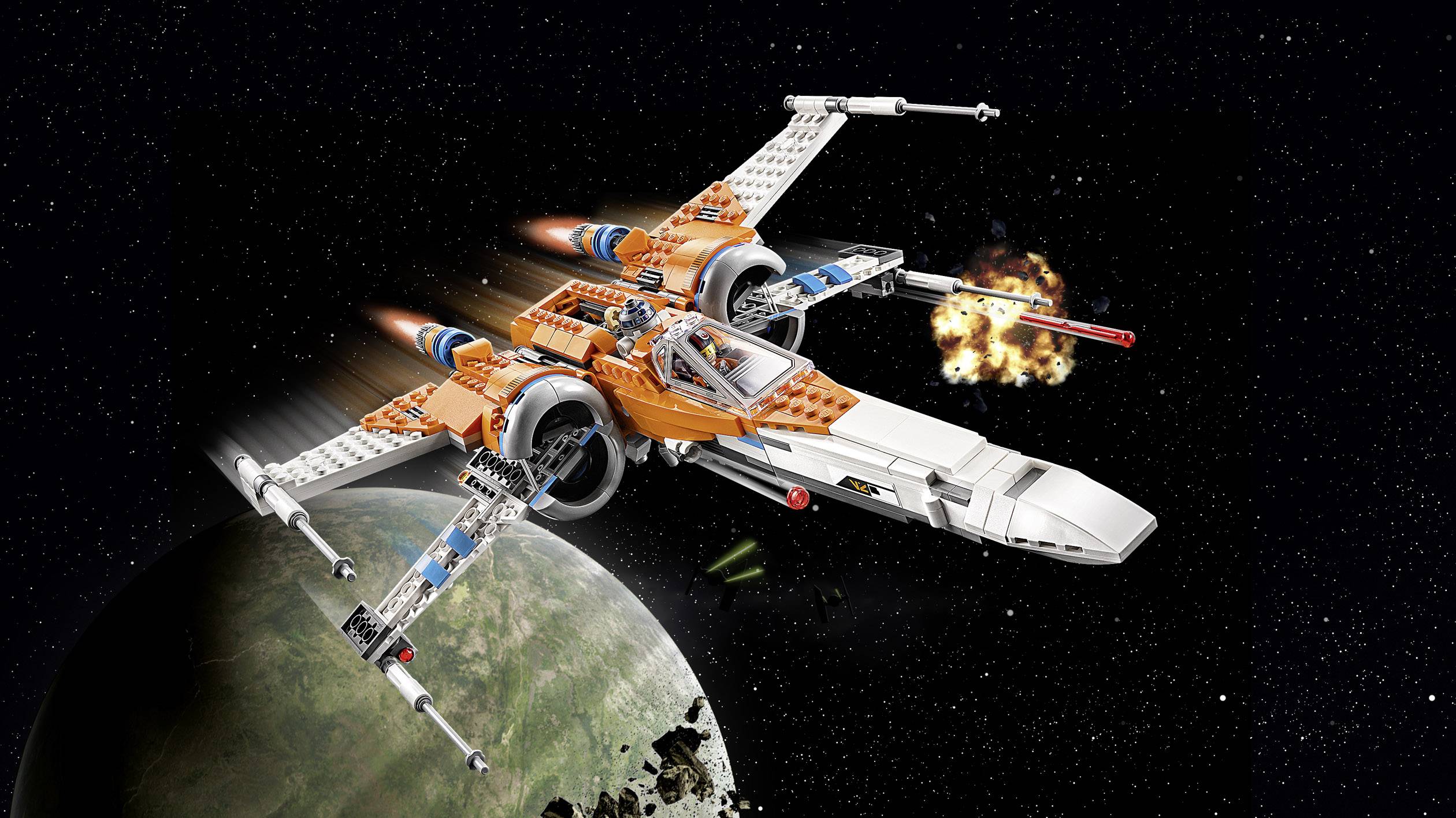 75273 LEGO® STAR WARS™ Poe Damerons X-Wing Starfighter™