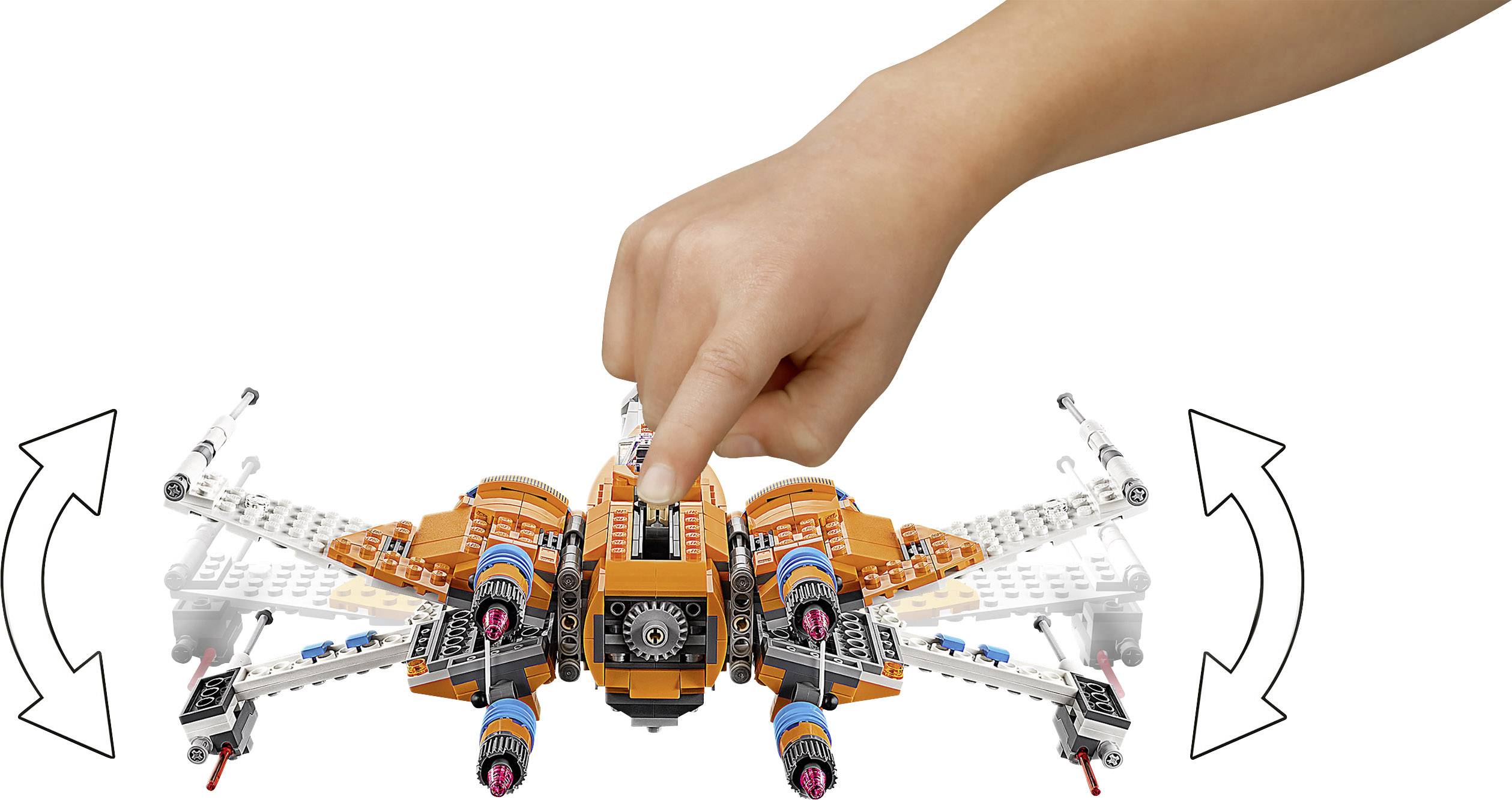 75273 LEGO® STAR WARS™ Poe Damerons X-Wing Starfighter™