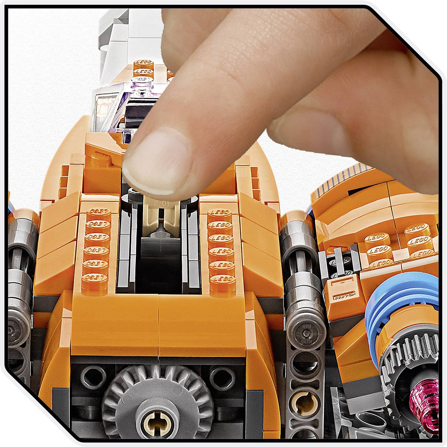 75273 LEGO® STAR WARS™ Poe Damerons X-Wing Starfighter™