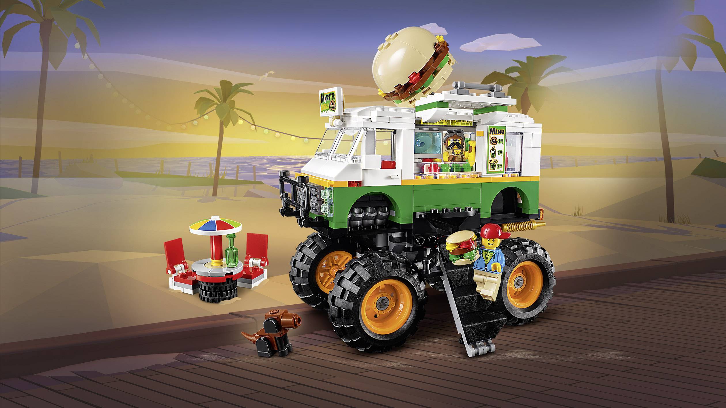 31104 LEGO® CREATOR Burger-Monster-Truck