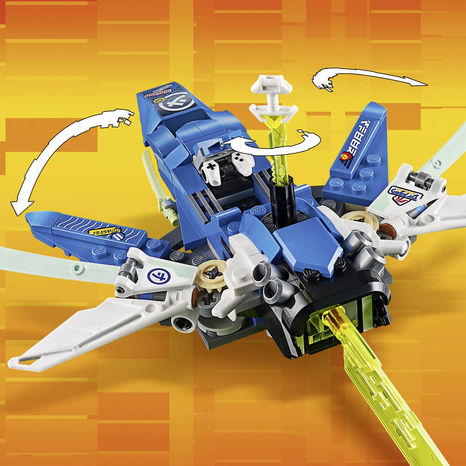71709 LEGO® NINJAGO Jay und Lloyds Power-Flitzer