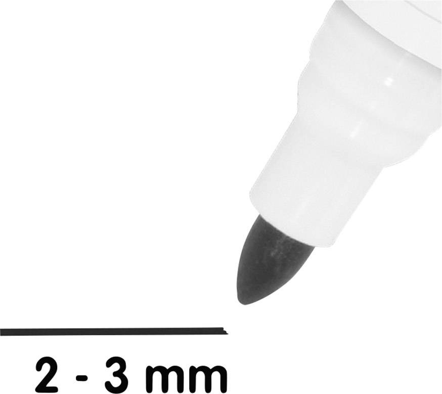 BE! Board B3002  Glastafel-Marker Schwarz, Blau, Rot, Grün  4 St./Pack.