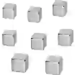 Sigel Neodym Magnet B3101 (B x H x T) 10 x 10 x 10mm Würfel Silber 8 St. B3101 Sigel Neodym Magnet B3101 (B x H x T) 10 x 10 x 10mm Würfel Silber 8 St. B3101