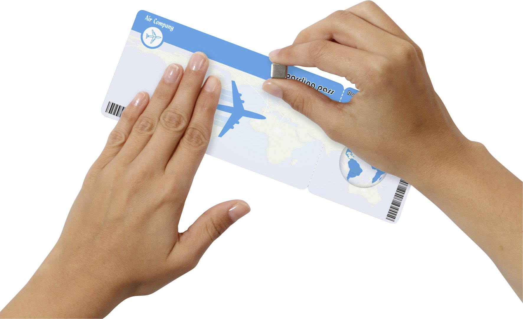 Sigel Neodym Magnet B3101 (B x H x T) 10 x 10 x 10mm Würfel Silber 8 St. B3101