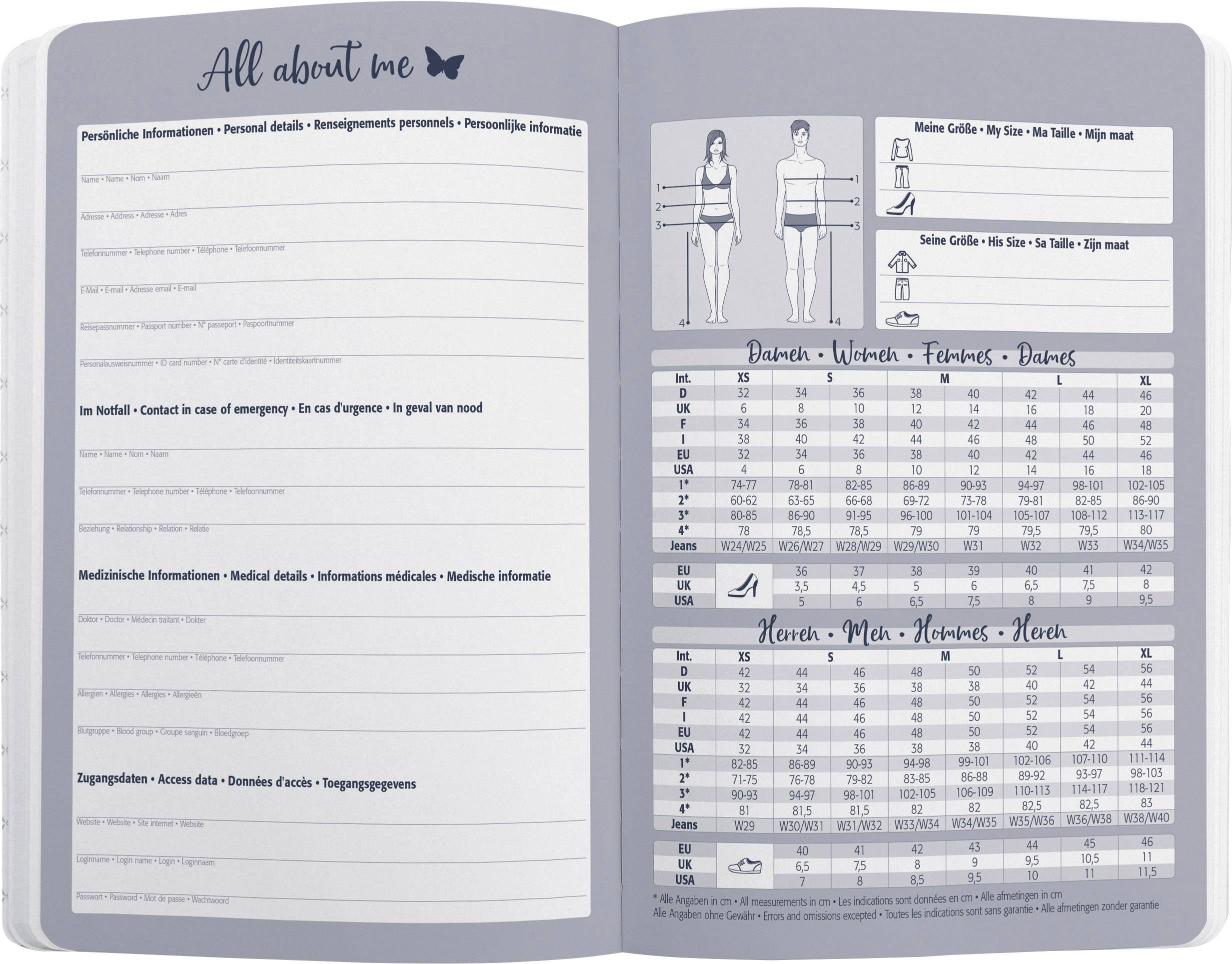 Sigel Wochenkalender Jolie® 2020 indigo blue J0101 DIN A5 Farbe des Einbandes: Blau 1St.