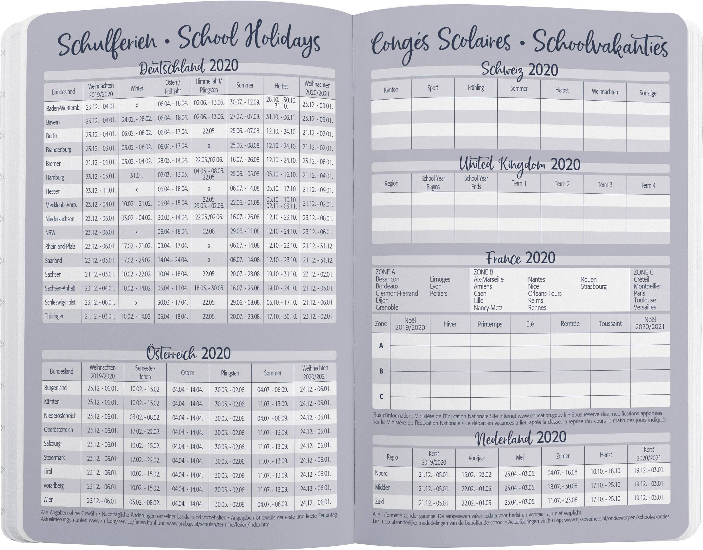 Sigel Wochenkalender Jolie® 2020 rose dreams J0308 DIN A6 Farbe des Einbandes: Rosa 1St.
