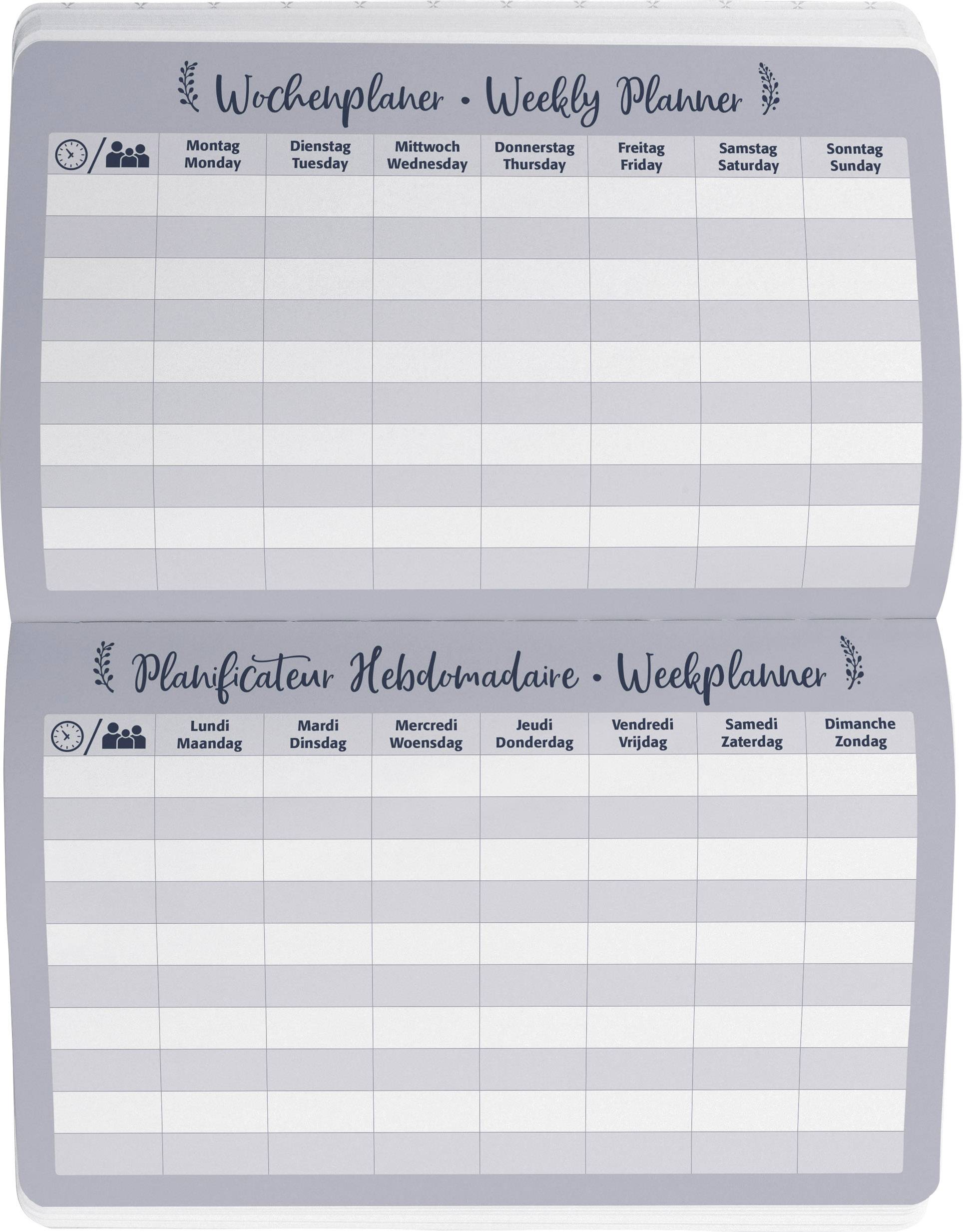 Sigel Wochenkalender Jolie® 2020 rose dreams J0308 DIN A6 Farbe des Einbandes: Rosa 1St.