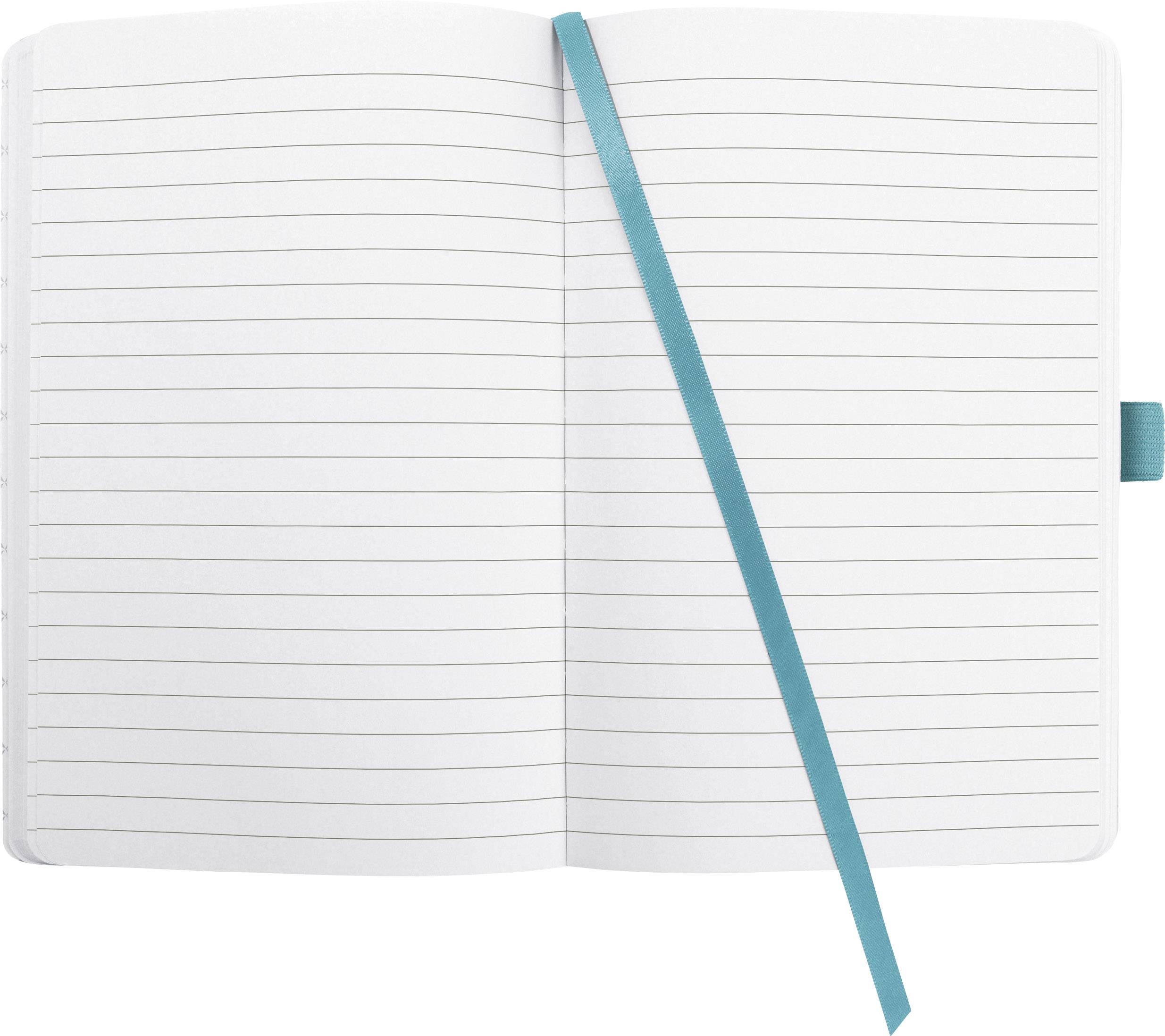 Sigel Jolie® aqua green JN102 Notizbuch liniert Türkis Anzahl der Blätter: 174 DIN A6