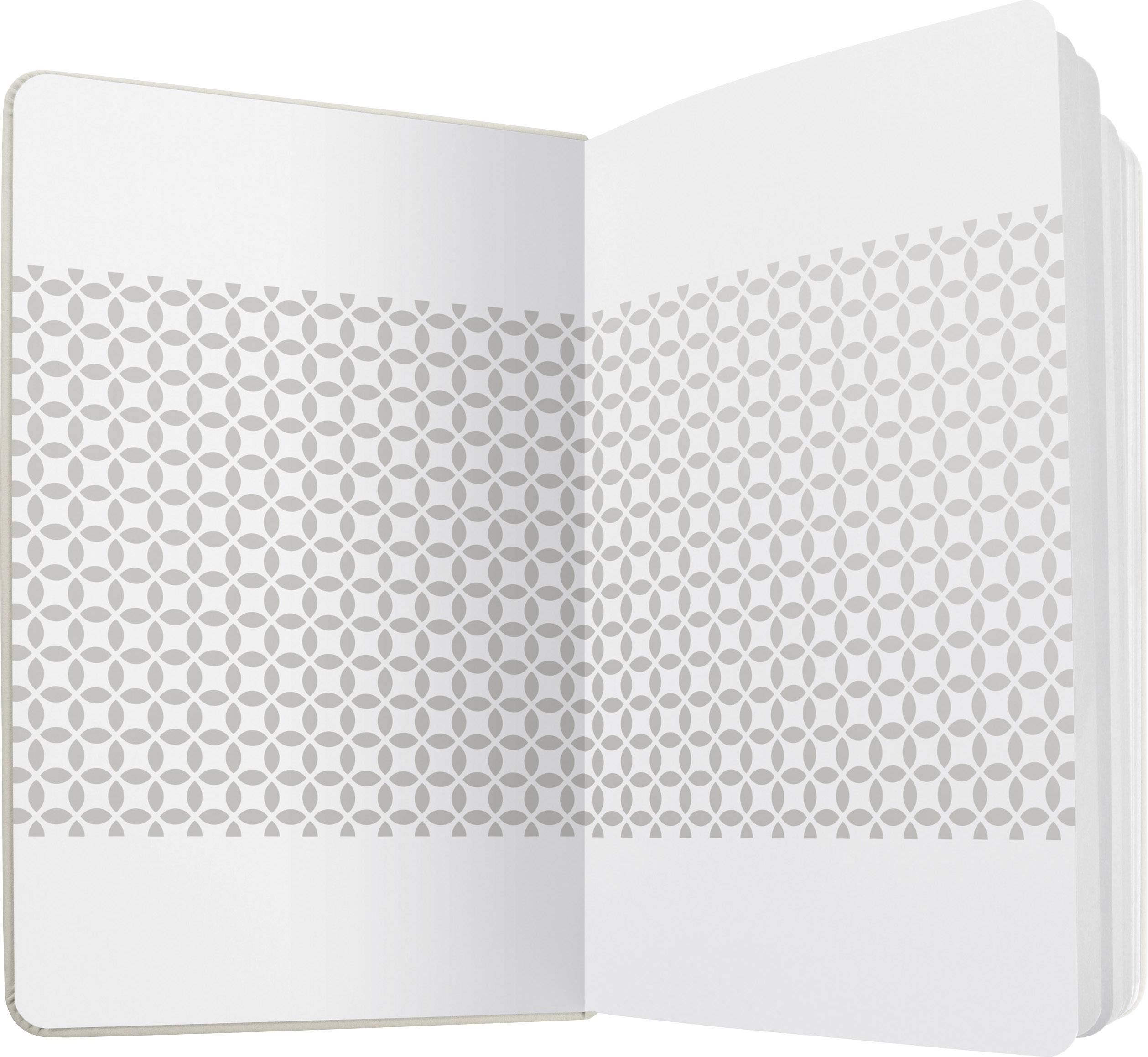 Sigel Jolie® glacier grey JN209 Notizbuch liniert Grau Anzahl der Blätter: 174 DIN A5