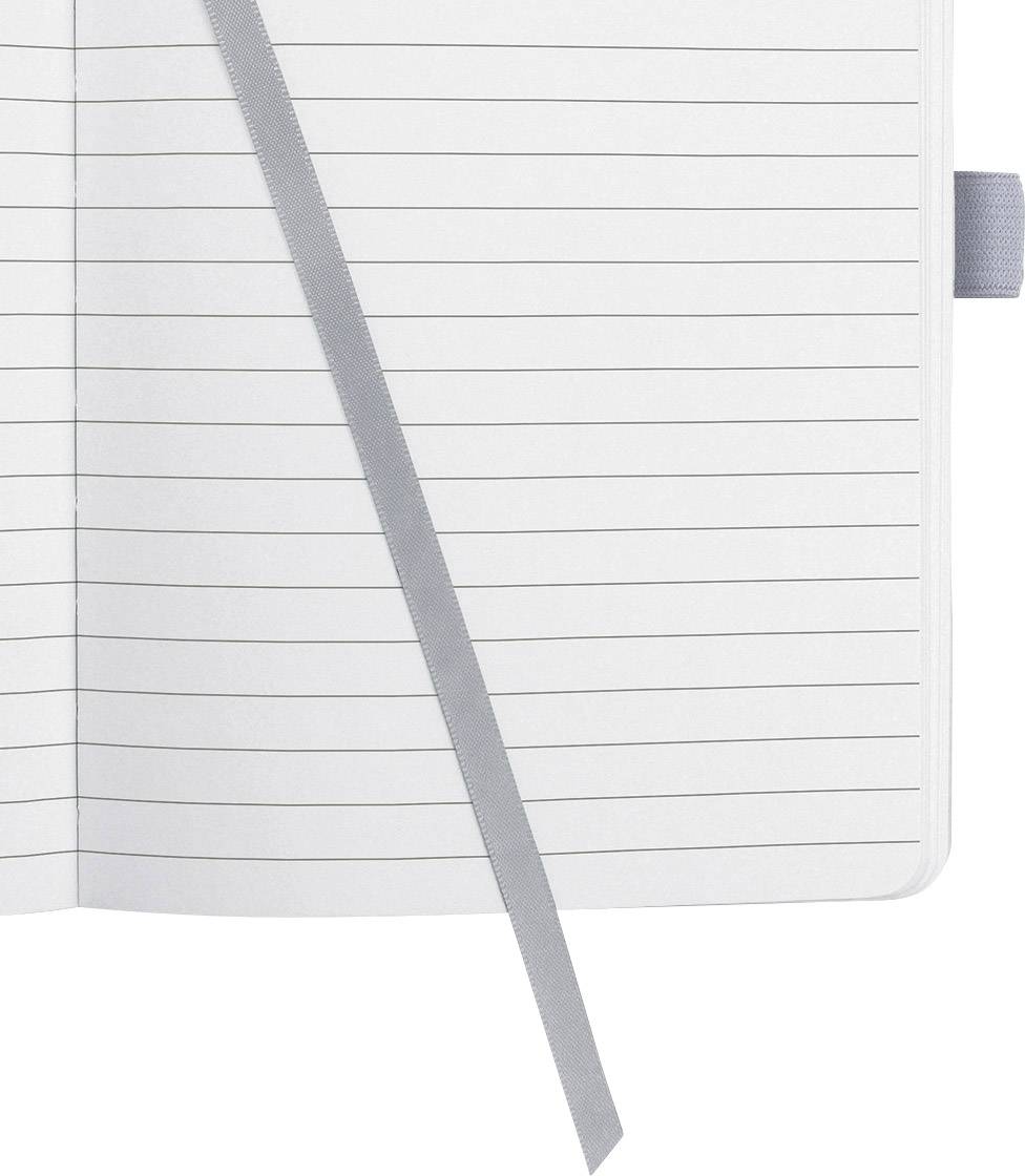 Sigel Jolie® glacier grey JN209 Notizbuch liniert Grau Anzahl der Blätter: 174 DIN A5