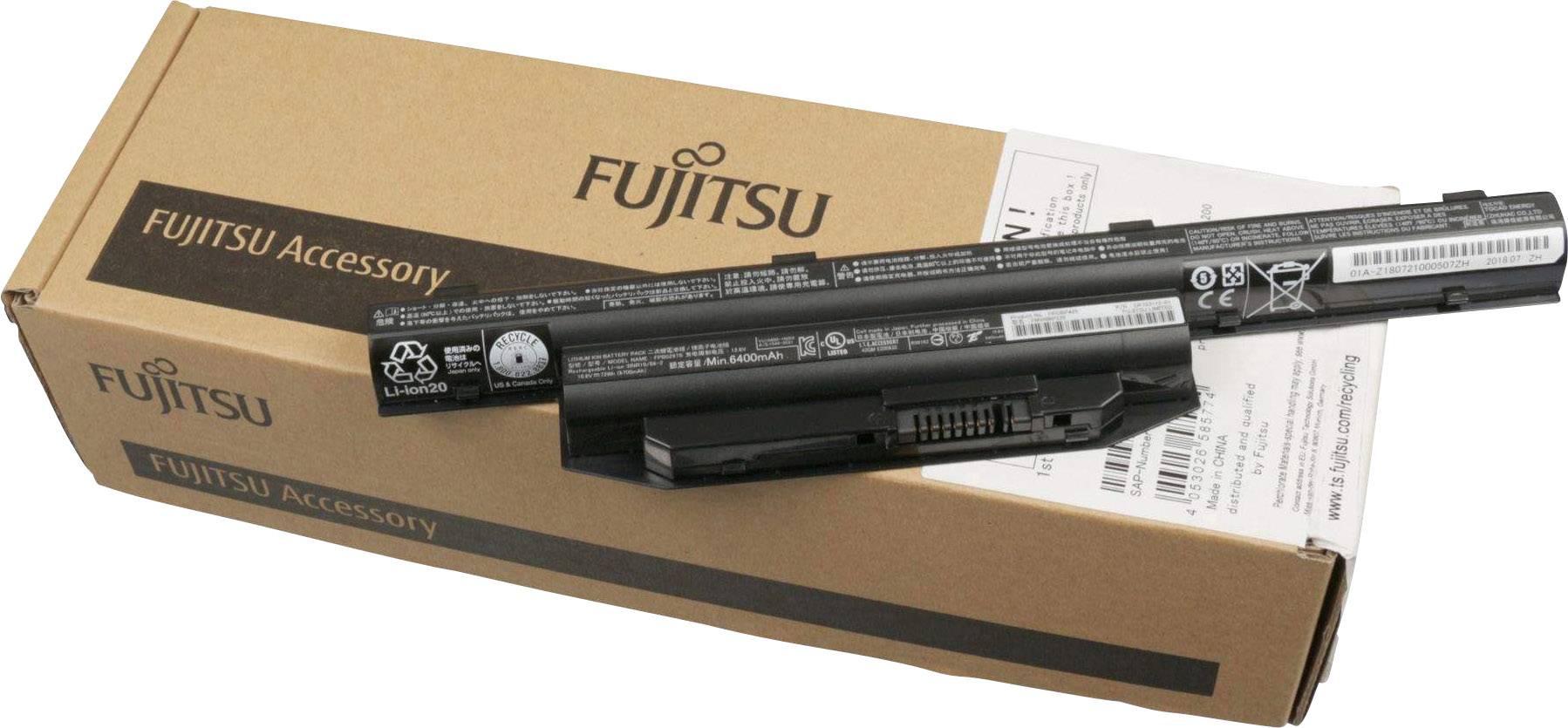 Fujitsu Notebook-Akku S26391-F1316-L200 10.8V 6700 mAh