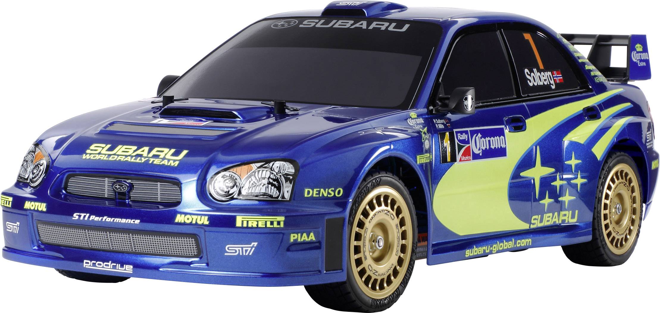 Tamiya TT-01E Subaru Impreza WRX 2004 Brushed 1:10 RC Modellauto Elektro Straßenmodell Allradantrieb (4WD) Bausatz