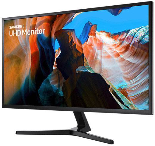 Samsung U32J590UQU LED-Monitor EEK G (A - G) 81.3 cm (32 Zoll) 3840 x 2160 Pixel 16:9 4 ms HDMI®, DisplayPort, Kopfhörer (3.5 mm Klinke) VA LED