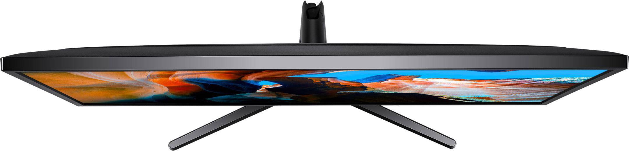 Samsung U32J590UQU LED-Monitor EEK G (A - G) 81.3 cm (32 Zoll) 3840 x 2160 Pixel 16:9 4 ms HDMI®, DisplayPort, Kopfhörer (3.5 mm Klinke) VA LED