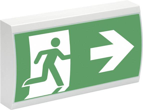 CEAG 40071349399 LED Fluchtweg-Notbeleuchtung Deckenmontage, Pendelmontage, Kettenmontage, Wandauslegermontage links, rechts, runter