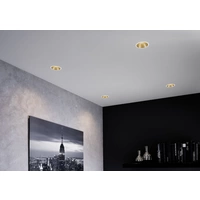 Paulmann 93405 Cole Coin LED-Einbauleuchte LED 6W Weiß, Gold Paulmann 93405 Cole Coin LED-Einbauleuchte LED 6W Weiß, Gold