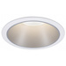 Paulmann 93409 Cole Coin Spot encastrable LED 6 W blanc, argent