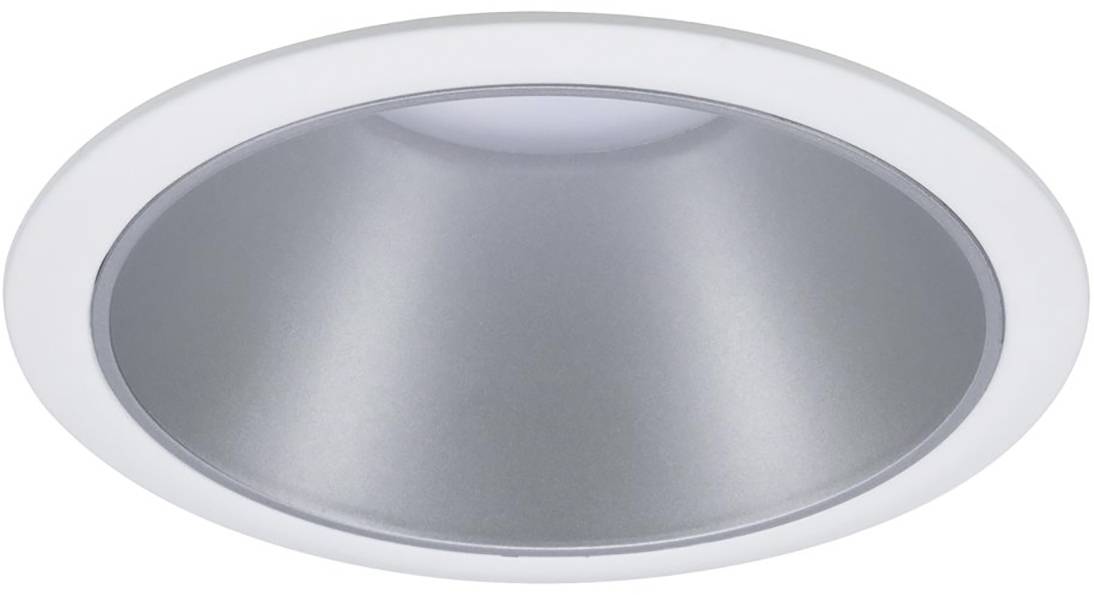 Paulmann 93410 Cole Coin Einbauleuchte 3er Set LED 6W Weiß, Silber