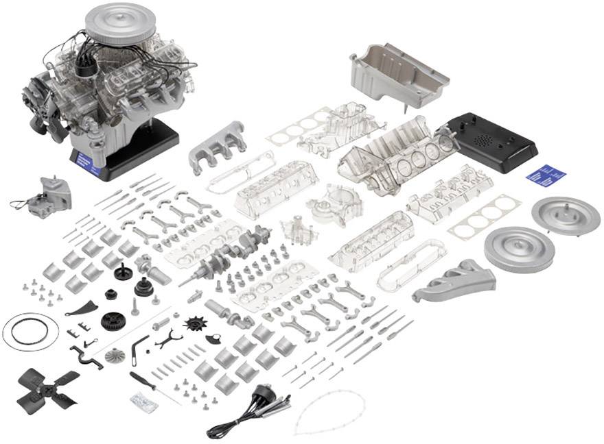 Franzis Verlag Ford Mustang V8-Motor Bausatz ab 14 Jahre