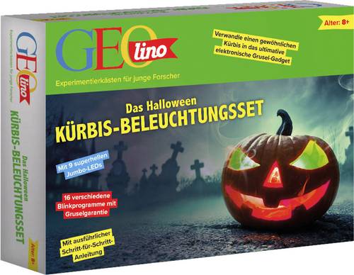 67072 Das Halloween Kürbis-Beleuchtungsset Experimente, Experimentierkasten ab 8 Jahre