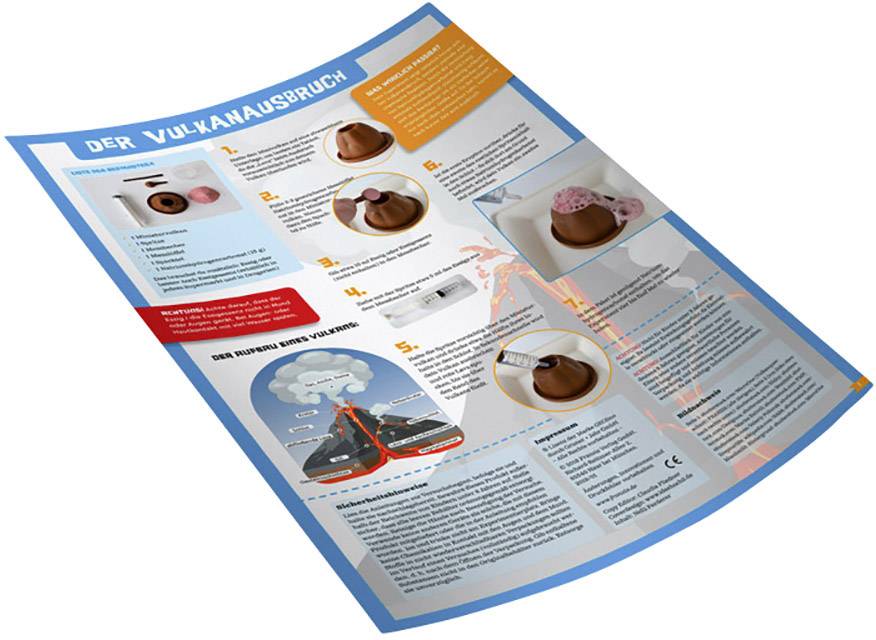 Geolino 67079 Vulkanausbruch Experimente, Naturwissenschaften, Experimentierkasten ab 8 Jahre