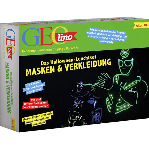 Geolino 67080 Das Halloween-Leuchset Masken & Verkleidung Experimente, Experimentierkasten