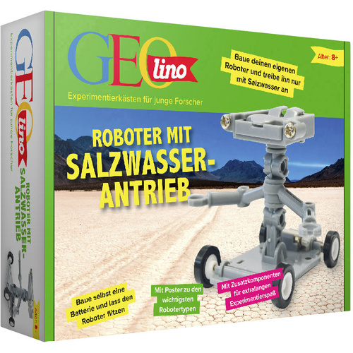 Geolino 67087 Roboter mit Salzwasserantrieb Experimente, Roboter, Experimentierkasten ab 8