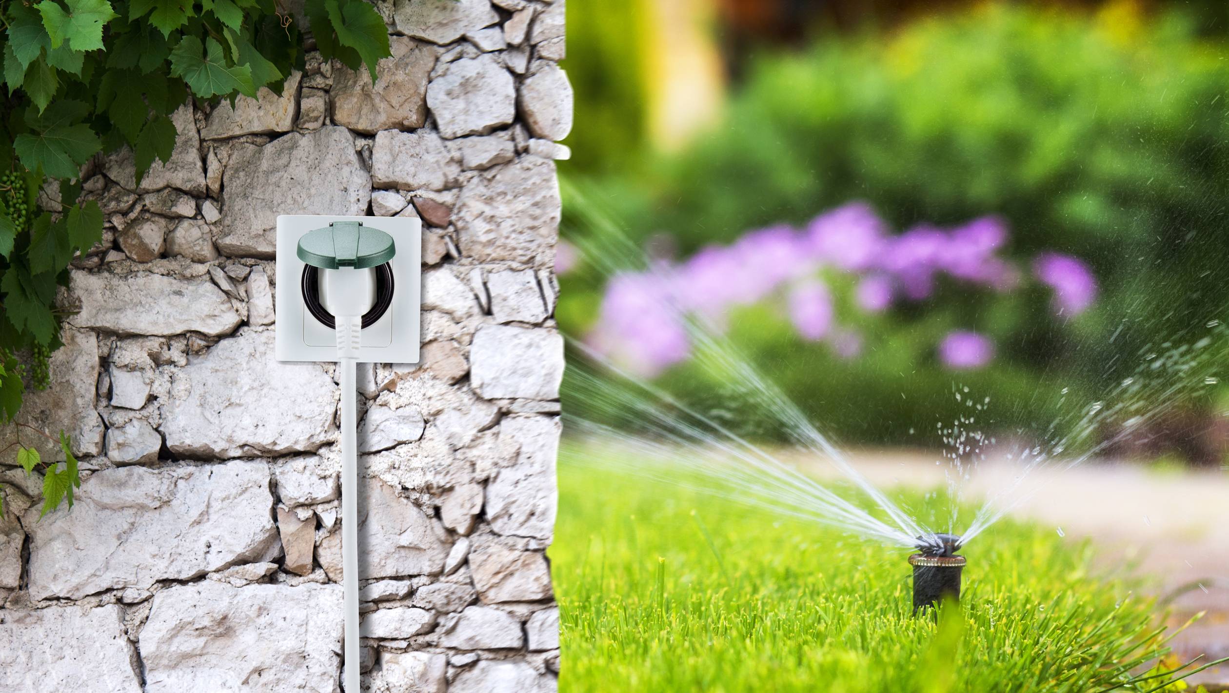 Sygonix RS-100 Wi-Fi Steckdose Außenbereich 3000W