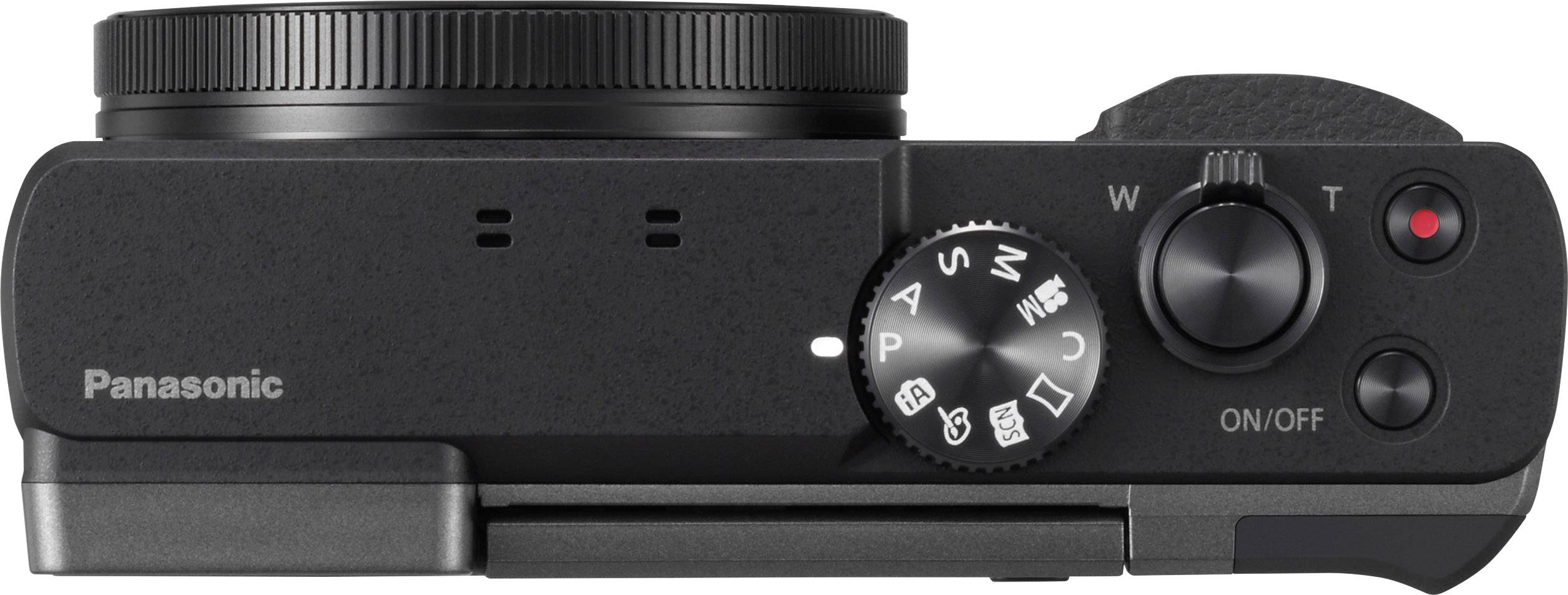 Panasonic DC-TZ91EG-S Digitalkamera 20 Megapixel Opt. Zoom: 30 x Silber 4K-Video, Elektronischer Sucher, Klappbares Display, WiFi