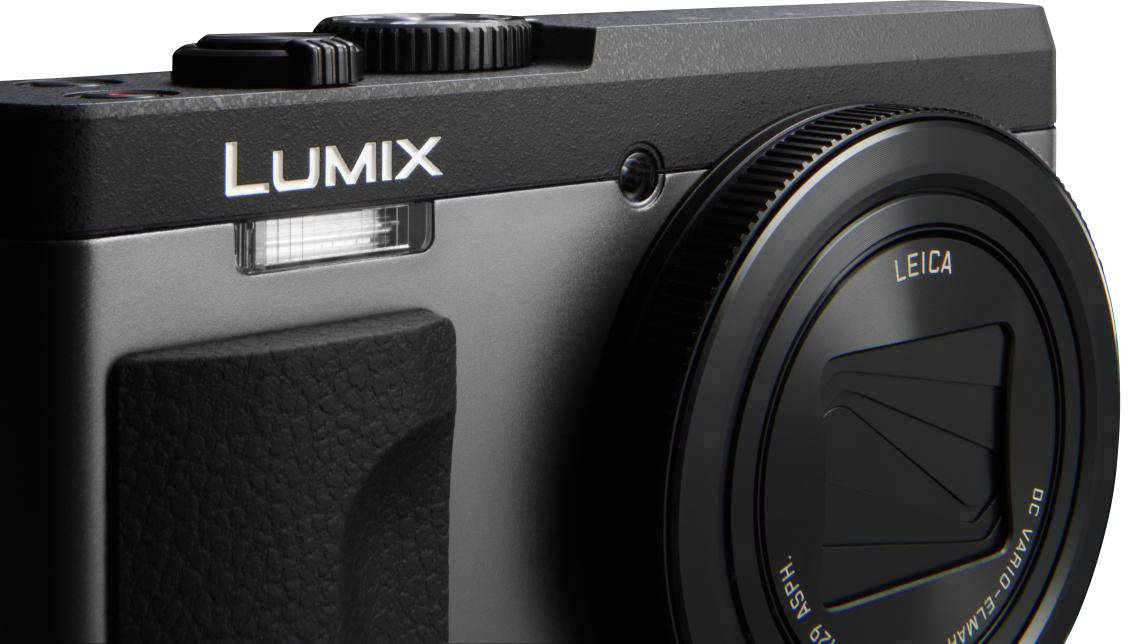 Panasonic DC-TZ91EG-S Digitalkamera 20 Megapixel Opt. Zoom: 30 x Silber 4K-Video, Elektronischer Sucher, Klappbares Display, WiFi