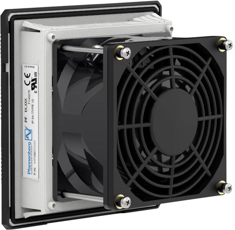 Pfannenberg PF 11000 230V 54 9011 Schaltschrank-Lüfter 230 V/AC 11W (B x H x T) 109 x 109 x 66mm 1St.