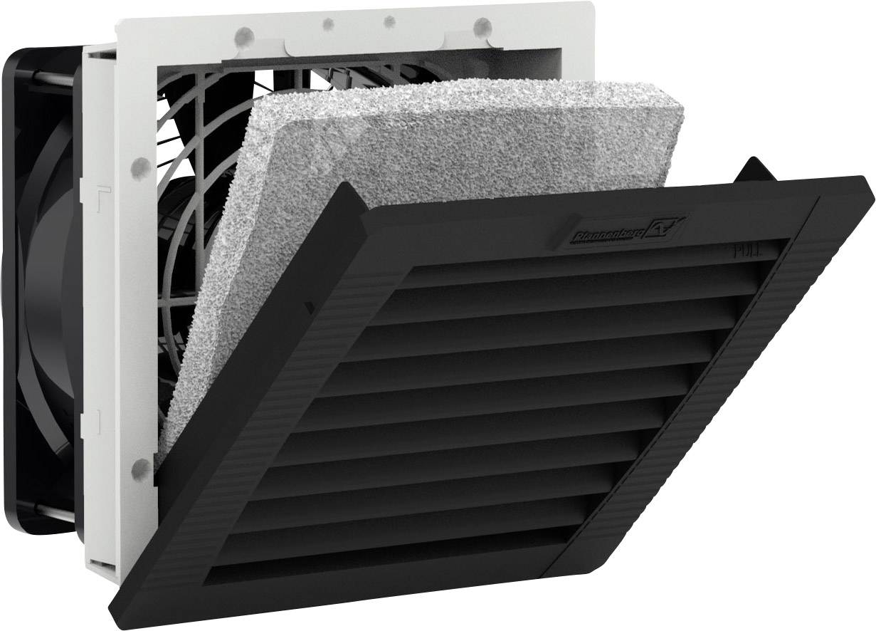 Pfannenberg PF 22000 230V 54 9011 Schaltschrank-Lüfter 230 V/AC 19W (B x H x T) 145 x 145 x 75mm 1St.