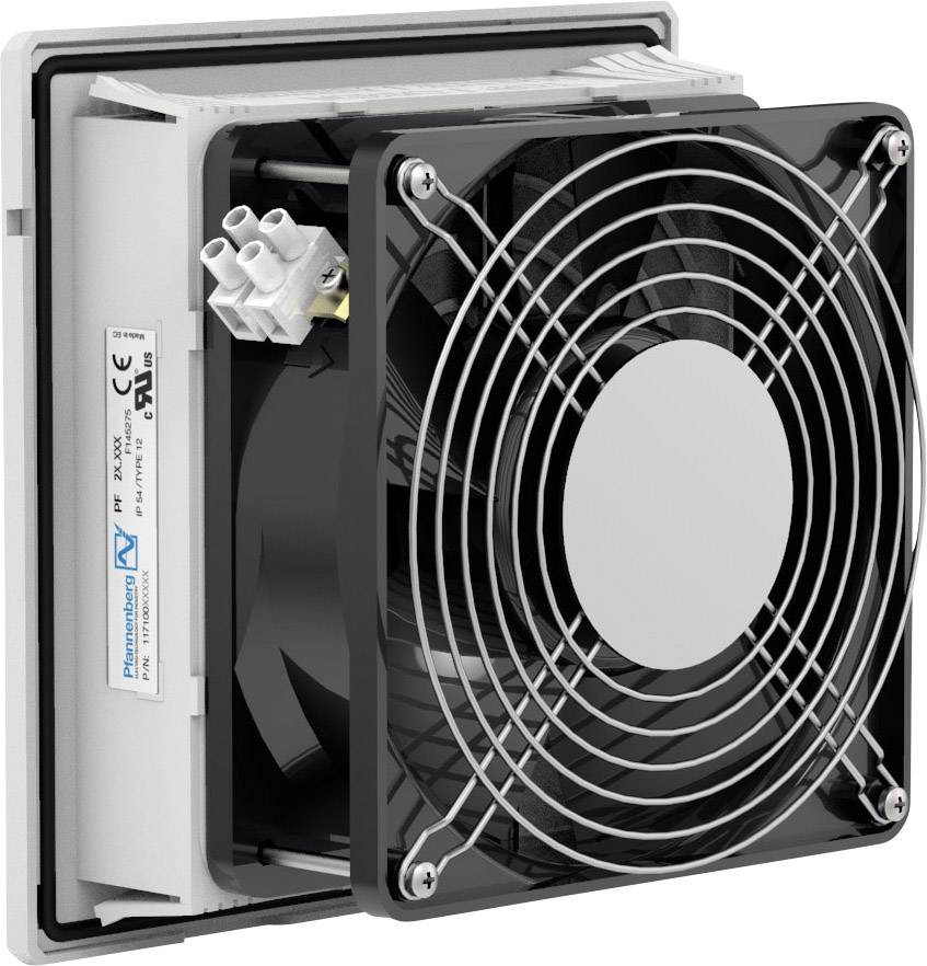 Pfannenberg PF 22000 230V 55 UV 7035 Schaltschrank-Lüfter 230 V/AC 19 W (B x H x T) 145 x 145 x 75 mm 1 St.