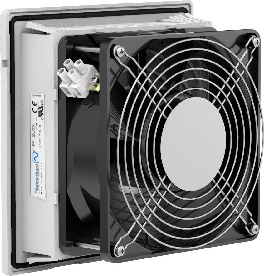 Pfannenberg PF 22000 24DC 55 UV 7035 Schaltschrank-Lüfter 24 V/DC 5W (B x H x T) 145 x 145 x 69mm 1St.