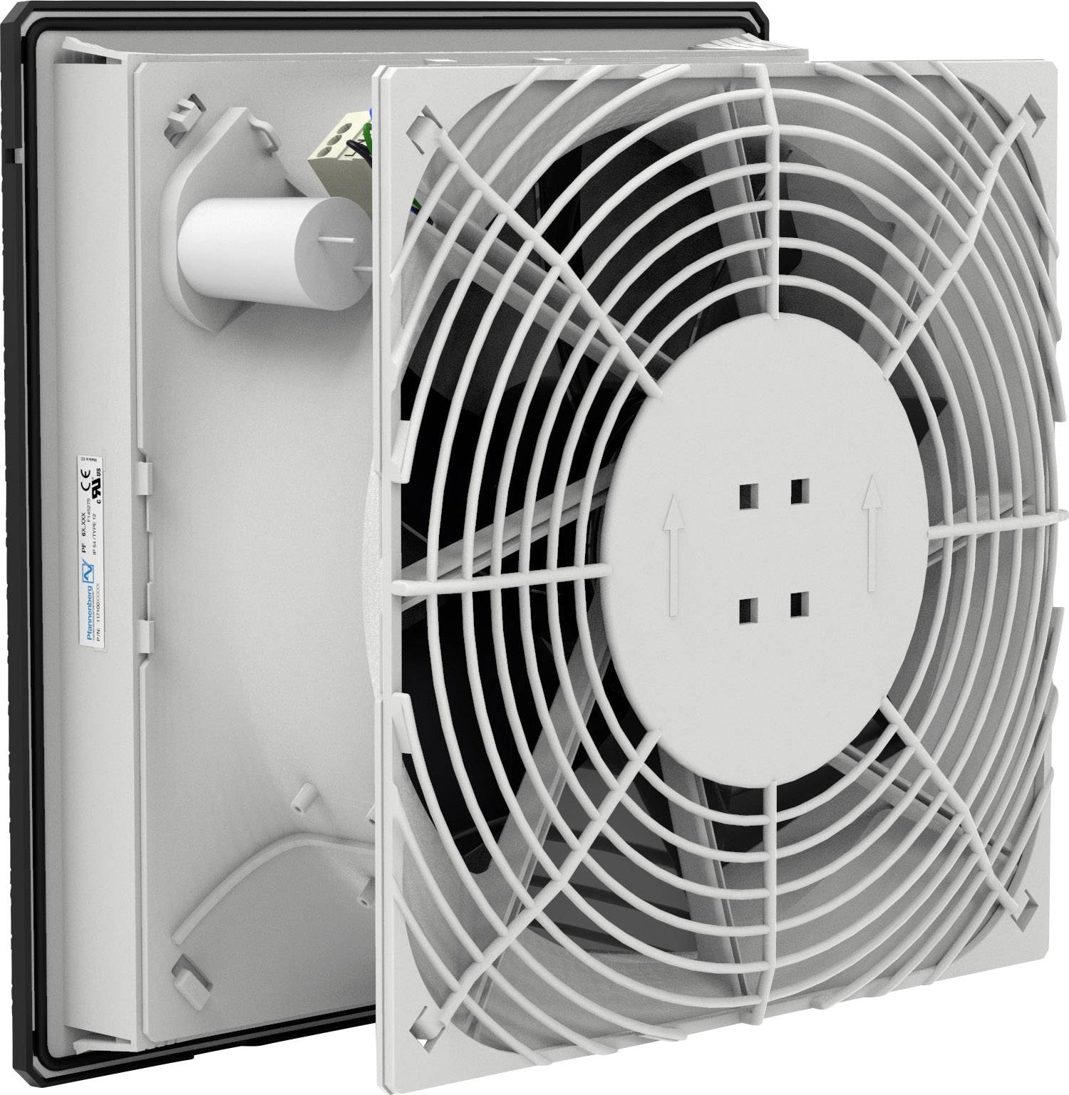 Pfannenberg PF 66000 400V 54 9011 Schaltschrank-Lüfter 400 V/AC 120W (B x H x T) 320 x 320 x 157mm 1St.