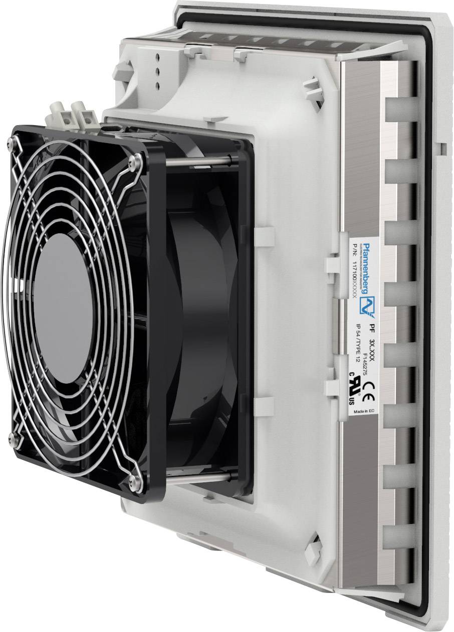 Pfannenberg PF 32000 230V 54 7035 EMC Schaltschrank-Lüfter 230 V/AC 19W (B x H x T) 202 x 202 x 93mm 1St.