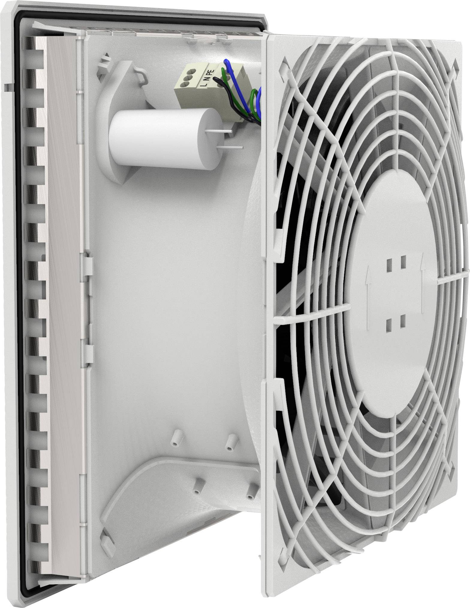 Pfannenberg PF 67000 400V 54 7035 EMC Schaltschrank-Lüfter 400 V/AC 140W (B x H x T) 320 x 320 x 157mm 1St.