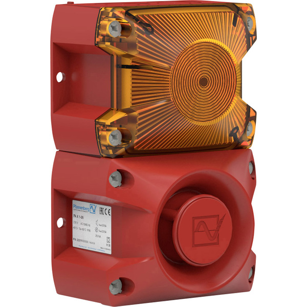 Pfannenberg Optisch-akustischer Signalgeber PA X 1-05 24 DC AM Orange 24 V/DC 100 dB