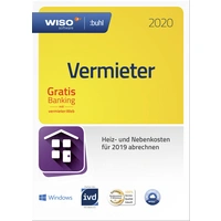 WISO Vermieter 2020 (5 WE - Klappbox) Vollversion, 1 Lizenz Windows Finanz-Software WISO Vermieter 2020 (5 WE - Klappbox) Vollversion, 1 Lizenz Windows Finanz-Software