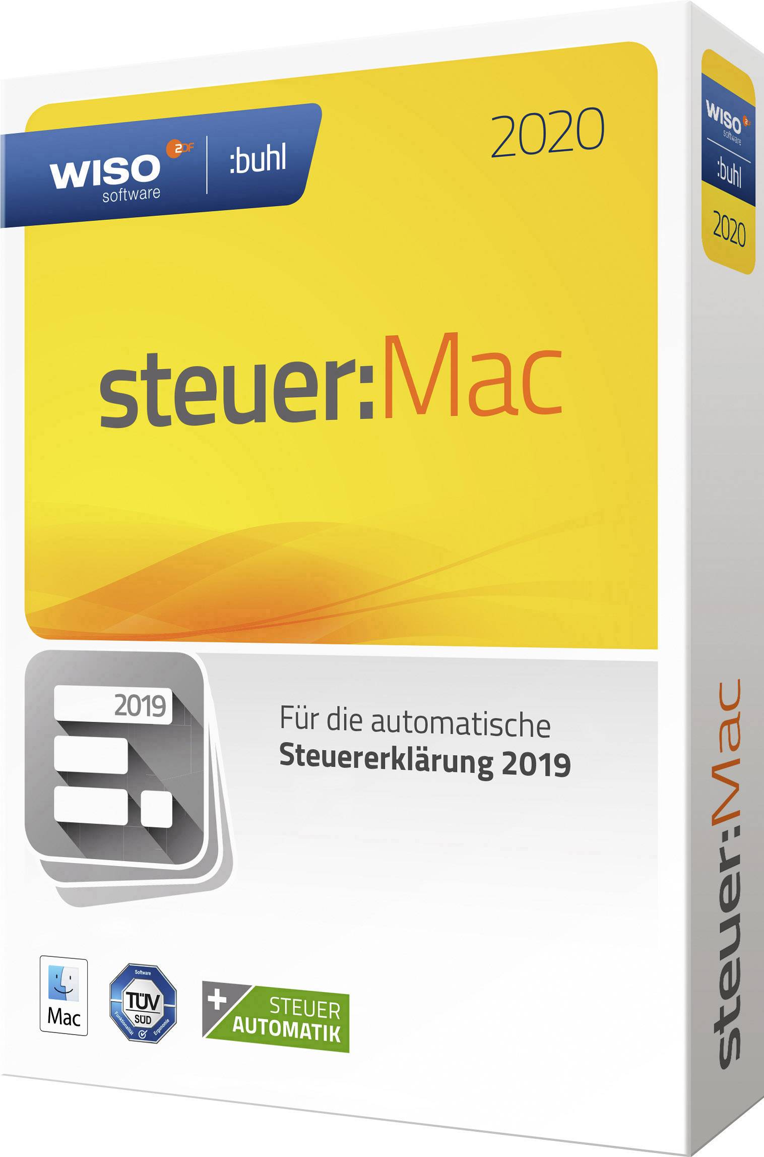 WISO steuer:Mac 2020 Vollversion, 1 Lizenz Mac Steuer-Software